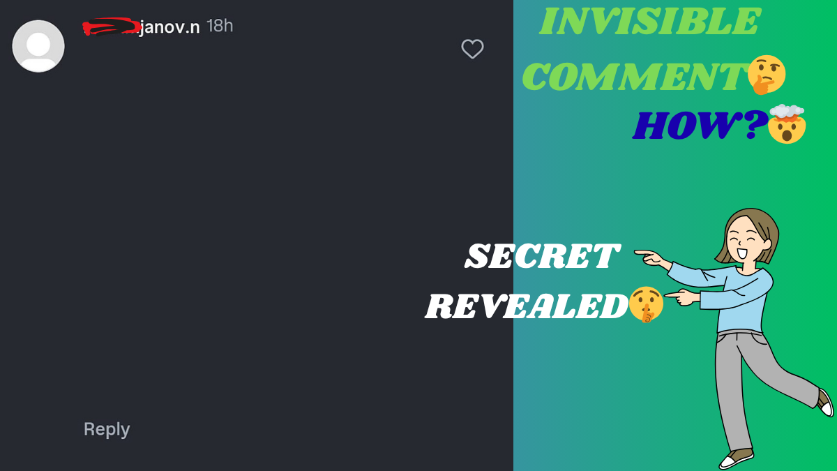 invisible comment